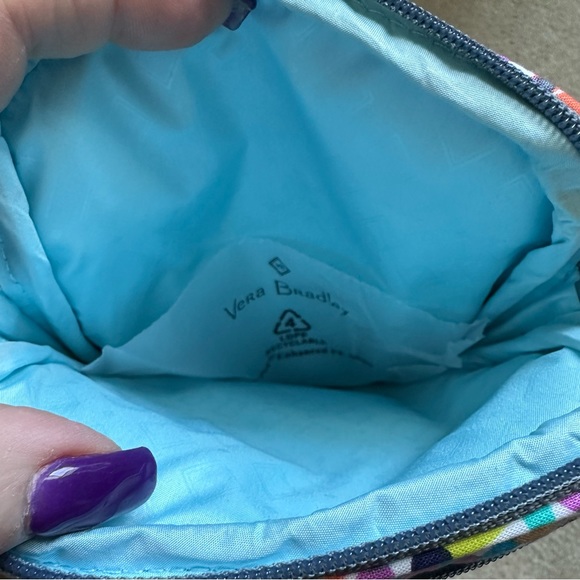 Vera Bradley Mini Hipster RIFD Sunny Medallion print - Picture 5 of 8